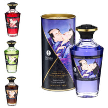Lade das Bild in den Galerie-Viewer, Luxuriöses Massageöl 10 Sorten mit kribbelndem Wärme-Effekt - 100ml
