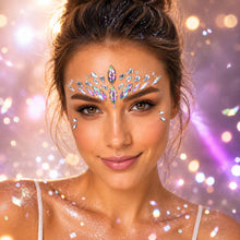 Lade das Bild in den Galerie-Viewer, Gesichts-Glitzersteine Face Jewels Set für Festival und Karneval