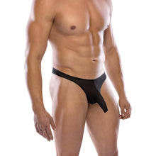 Lade das Bild in den Galerie-Viewer, Netz-String S-XL transparent mit Penishülle &quot;Knox&quot;
