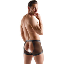 Lade das Bild in den Galerie-Viewer, Netz Pants Herren mit Cockring - Schwarz M-3XL