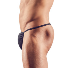 Lade das Bild in den Galerie-Viewer, Herren Bade-String M - XL schwarz &quot;Mickey&quot;
