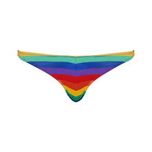 Lade das Bild in den Galerie-Viewer, Herren Rio String bunt M - 2XL in Regenbogen-Farben