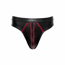 Lade das Bild in den Galerie-Viewer, Wetlook Herren String mit Reißverschluss M-3XL "WS1