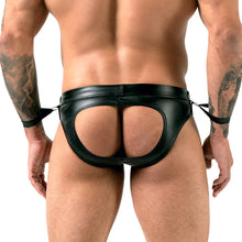 Lade das Bild in den Galerie-Viewer, Herren Jock-Slip M-XL mit abnehmbaren Handfesseln &quot;Hudson&quot;
