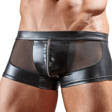 Lade das Bild in den Galerie-Viewer, Herren Pants M-XL mit Zip und Wetlook &quot;Bernard&quot;
