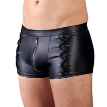 Lade das Bild in den Galerie-Viewer, Herren Pants M - 2XL mit Messing-Zip schwarz &quot;Josip&quot;
