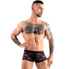 Herren Pants M-2XL leicht transparente weiche Spitze 
