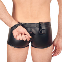Lade das Bild in den Galerie-Viewer, Herren Pants im Mattlook M-XL mit Drucknöpfen durch den Schritt &quot;Lex&quot;
