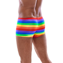 Lade das Bild in den Galerie-Viewer, Herren Pants bunt M - 2XL knackiger Sitz in Regenbogen-Farben
