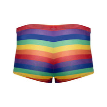 Lade das Bild in den Galerie-Viewer, Herren Pants bunt M - 2XL knackiger Sitz in Regenbogen-Farben
