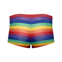 Lade das Bild in den Galerie-Viewer, Herren Pants bunt M - 2XL knackiger Sitz in Regenbogen-Farben
