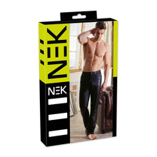 Lade das Bild in den Galerie-Viewer, Leichte Herren Hose M-XL im schwarzen Matt-Look &quot;Nabil&quot;
