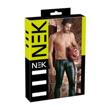 Lade das Bild in den Galerie-Viewer, Herren Hose M-XL im Biker-Look mit Tasche und Nieten &quot;Neo&quot;

