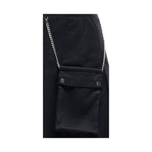 Lade das Bild in den Galerie-Viewer, Herren Rock Schwarz M-XXL mit Tasche im Kilt-Style &quot;Clemens&quot;
