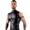 Herren Top im Mattlook M-XL mit Harness und Fesseln 