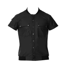 Lade das Bild in den Galerie-Viewer, Herren Hemd-Shirt M - XL im Blouson Style mit Taschen &quot;Falk&quot;