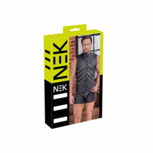 Lade das Bild in den Galerie-Viewer, Mattlook Shirt für Herren mit Ketten und Fesselringen, M-3XL "John"