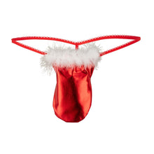 Lade das Bild in den Galerie-Viewer, Herren String S - L in Metallic-Rot &quot;Johannes&quot;
