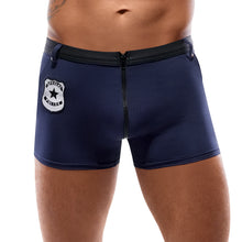 Lade das Bild in den Galerie-Viewer, Enge Pants im Polizei Style M-XXL mit Reißverschluss &quot;Police&quot;
