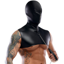 Lade das Bild in den Galerie-Viewer, Kapuzen-Shirt mit String M-XXL Bondage Leine + 2 Fesseln &quot;Jey&quot;
