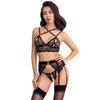 Straps BH-Set S-XL edle Stretch-Spitze mit Samt 