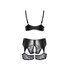 Lade das Bild in den Galerie-Viewer, Straps-Set XL - 3XL Strapsgürtel mit Strumpfbändern "Ireen"