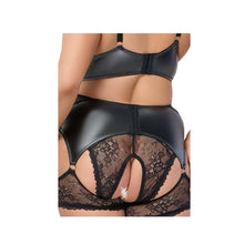 Lade das Bild in den Galerie-Viewer, Straps-Set XL - 3XL Strapsgürtel mit Strumpfbändern "Ireen"