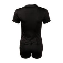 Lade das Bild in den Galerie-Viewer, Damen Polizei Kostüm S-XL schwarzer Overall &quot;Micha&quot;
