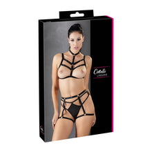 Lade das Bild in den Galerie-Viewer, 3-tlg. Harness-Set S-L mit verstellbaren Schnallen &quot;Darcy&quot;
