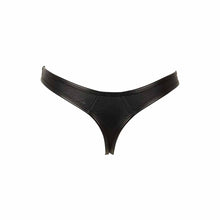 Lade das Bild in den Galerie-Viewer, Herren String Lederimitat mit Karabinerkette "Tom"