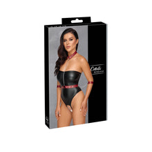 Lade das Bild in den Galerie-Viewer, Schulterfreier Stringbody ouvert S-XL abnehmbarer Harness &quot;Jana&quot;
