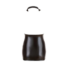 Lade das Bild in den Galerie-Viewer, Wetlook Minikleid S-XL mit Neckholder &quot;Resi&quot;
