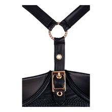 Lade das Bild in den Galerie-Viewer, Straps-Kleid S-XL mit offenen Cups, Strapse abnehmbar &quot;Swantje&quot;

