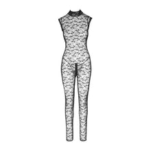 Lade das Bild in den Galerie-Viewer, Overall aus Spitze S-XL mit 2-Wege-Zip durch den Schritt &quot;Arabella&quot;
