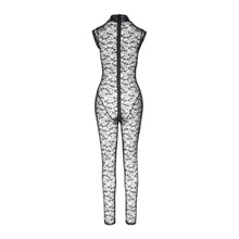 Lade das Bild in den Galerie-Viewer, Overall aus Spitze S-XL mit 2-Wege-Zip durch den Schritt &quot;Arabella&quot;
