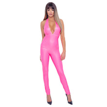 Lade das Bild in den Galerie-Viewer, Damen Overall S-L im stylischen Mattlook in Hotpink &quot;Melinda&quot;
