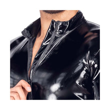 Lade das Bild in den Galerie-Viewer, Verführerischer Lack Body für Herren - Schwarz, M-3XL