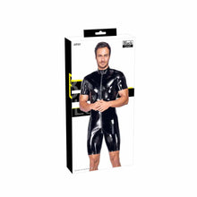Lade das Bild in den Galerie-Viewer, Verführerischer Lack Body für Herren - Schwarz, M-3XL