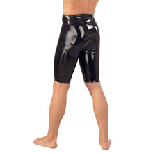 Lade das Bild in den Galerie-Viewer, Latex Radlerhose M-2XL geäderte Hülle für Penis + Hoden &quot;Jerome&quot;
