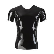 Lade das Bild in den Galerie-Viewer, Latex Shirt M - XXL gerader Schnitt, schwarz &quot;Boy&quot;
