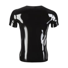 Lade das Bild in den Galerie-Viewer, Latex Shirt M - XXL gerader Schnitt, schwarz &quot;Boy&quot;
