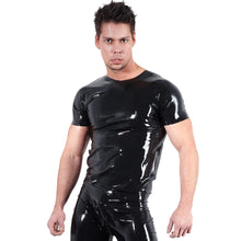 Lade das Bild in den Galerie-Viewer, Latex Shirt M - XXL gerader Schnitt, schwarz &quot;Boy&quot;
