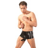 Latex Pants S - XL mit Penishülle in schwarz oder transparent 
