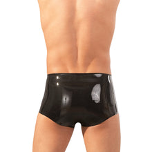 Lade das Bild in den Galerie-Viewer, Latex Pants S - XL mit Penishülle in schwarz oder transparent &quot;Vamp&quot;
