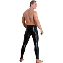 Lade das Bild in den Galerie-Viewer, Enge Latex Hose M-2XL mit Hülle für Penis + Hoden &quot;Roger&quot;
