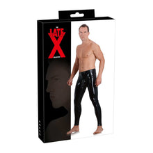 Lade das Bild in den Galerie-Viewer, Enge Latex Hose M-2XL mit Hülle für Penis + Hoden &quot;Roger&quot;
