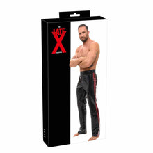 Lade das Bild in den Galerie-Viewer, Herren Latexhose Bootcut mit Seitenstreifen, M-XL "Evan"