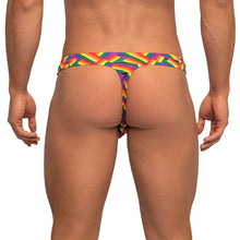 Lade das Bild in den Galerie-Viewer, Herren String S - XL in Pride-Optik
