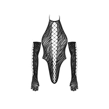 Lade das Bild in den Galerie-Viewer, Stringbody S-L mit langen Handschuhe im Set &quot;Ivy&quot;
