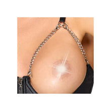Lade das Bild in den Galerie-Viewer, Damen Stringbody aus Lederimitat mit Ketten "Vanina"